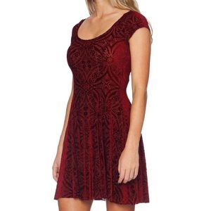 NWT BlackMilk burned velvet dress